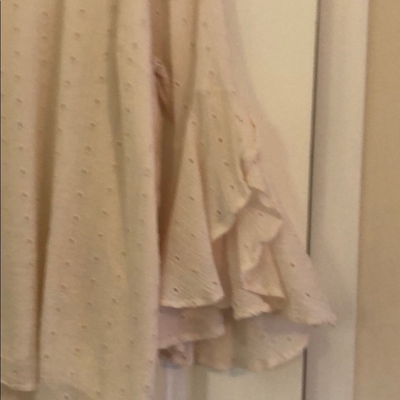 Lauren Conrad eyelet cotton top - Picture 2 of 4